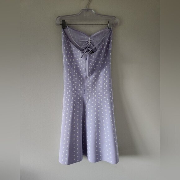 Ronny Kobo Collection Lavender Polka Dot Dress - Picture 5 of 8